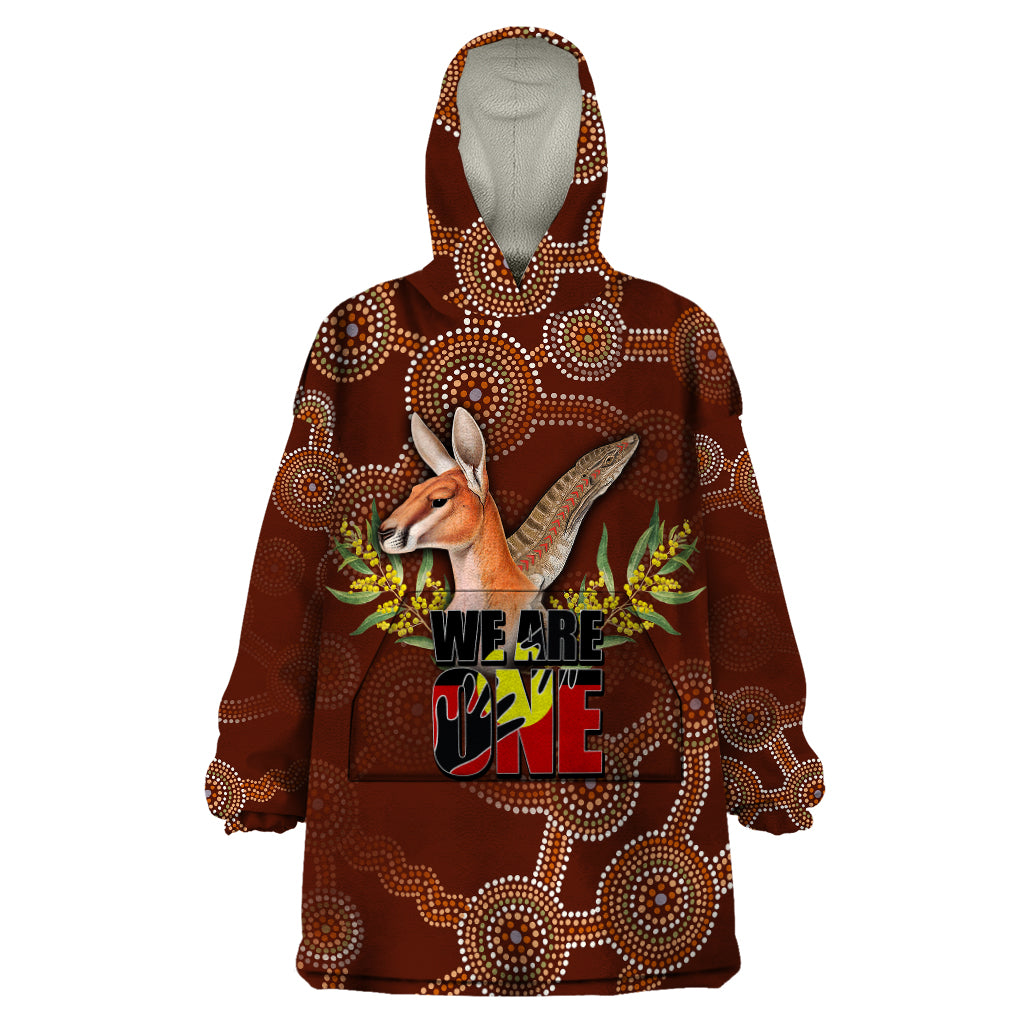 we-are-one-koori-and-australia-wearable-blanket-hoodie-aboriginal-pattern