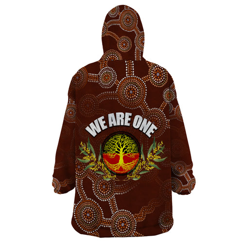 we-are-one-koori-and-australia-wearable-blanket-hoodie-aboriginal-pattern