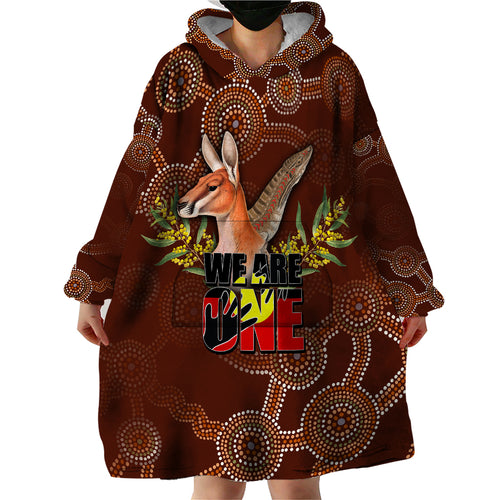 we-are-one-koori-and-australia-wearable-blanket-hoodie-aboriginal-pattern