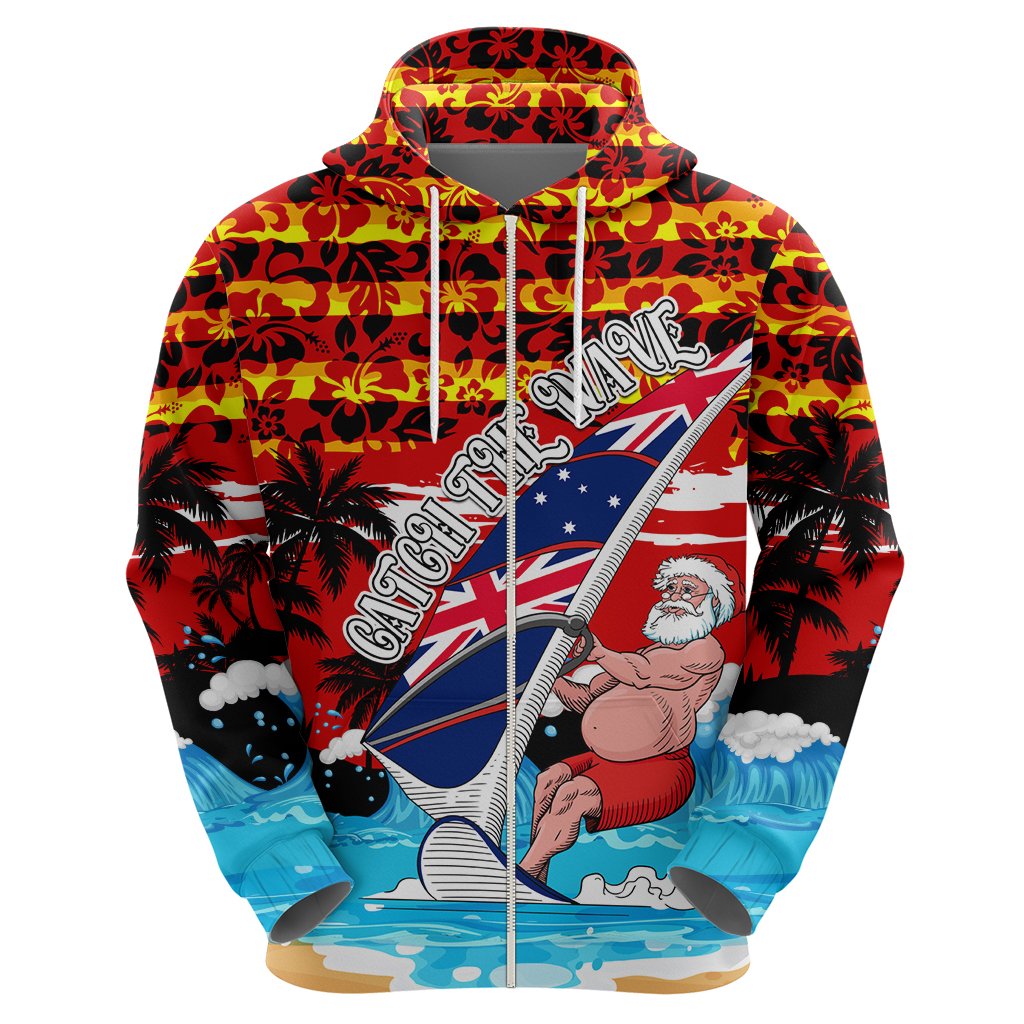 australia-surfing-christmas-hoodie-catch-the-wave