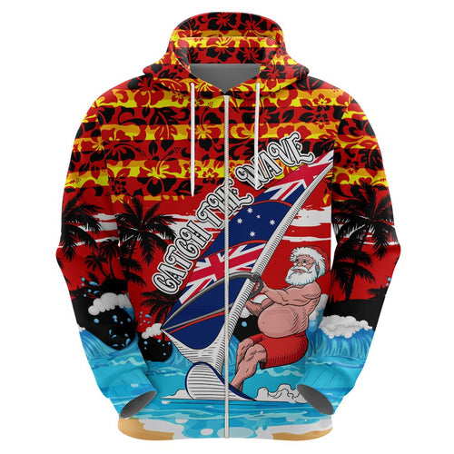 australia-surfing-christmas-hoodie-catch-the-wave
