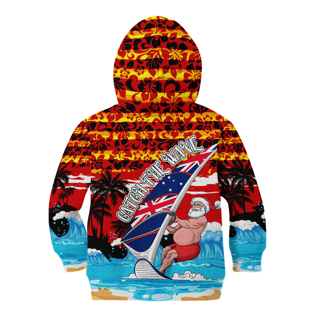 australia-surfing-christmas-kid-hoodie-catch-the-wave