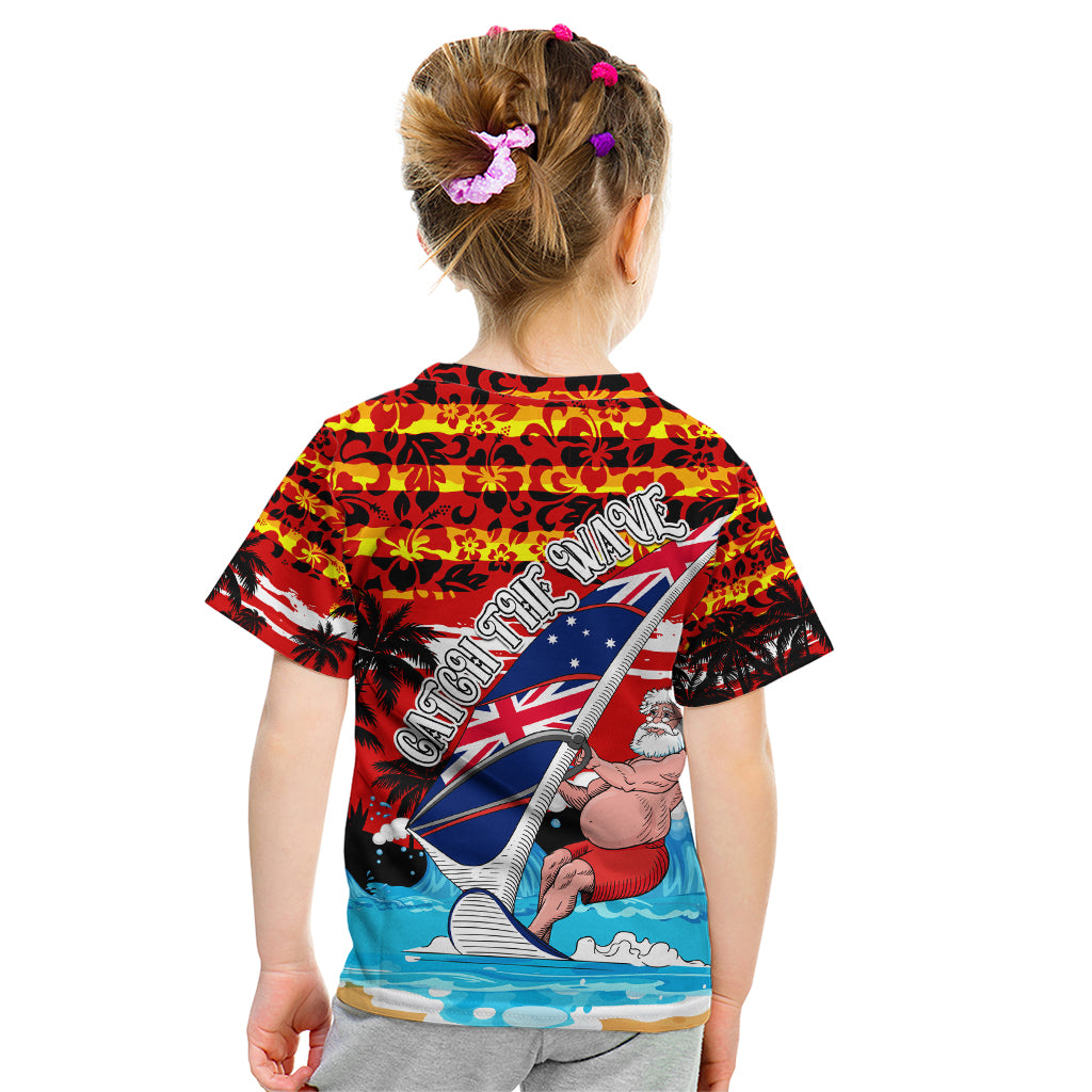 australia-surfing-christmas-kid-t-shirt-catch-the-wave