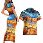 australia-kangaroo-aboriginal-camping-couples-matching-short-sleeve-bodycon-dress-and-hawaiian-shirt-aussie-outback-camping-with-beer