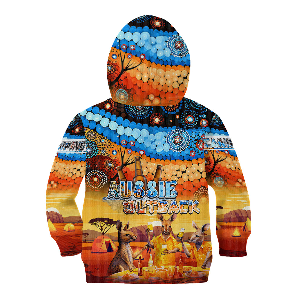 australia-kangaroo-aboriginal-camping-kid-hoodie-aussie-outback-camping-with-beer