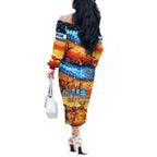 australia-kangaroo-aboriginal-camping-off-the-shoulder-long-sleeve-dress-aussie-outback-camping-with-beer