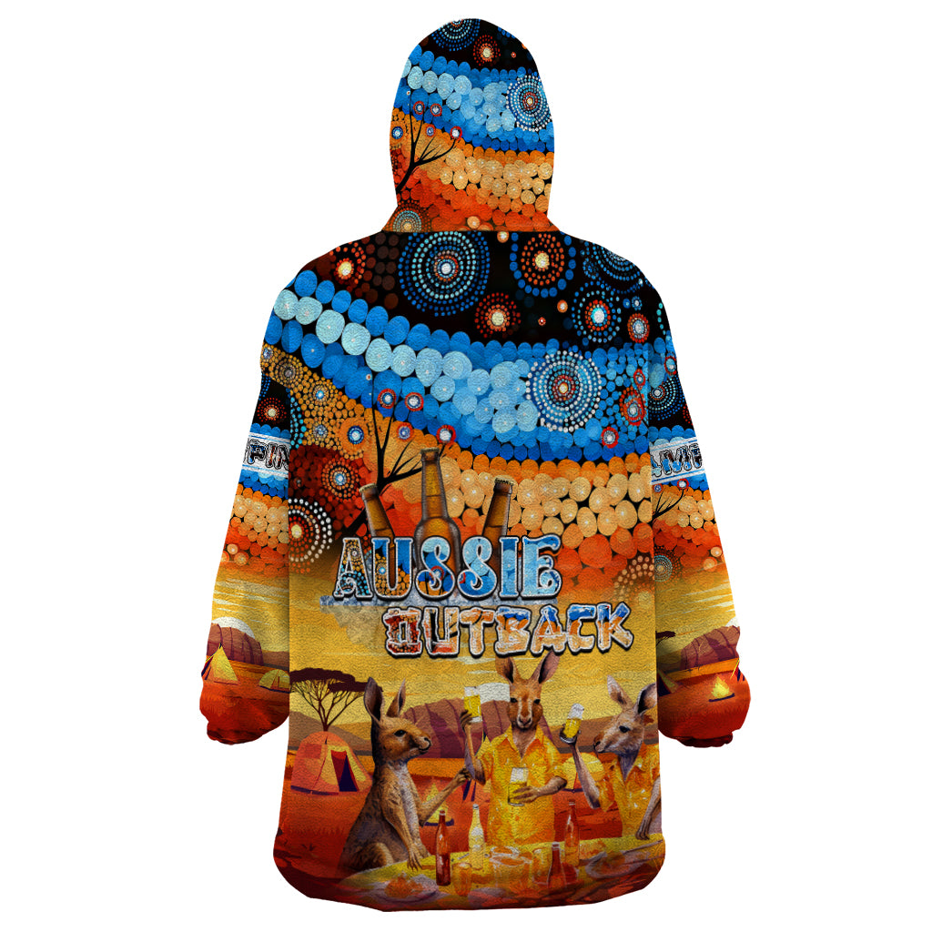 australia-kangaroo-aboriginal-camping-wearable-blanket-hoodie-aussie-outback-camping-with-beer