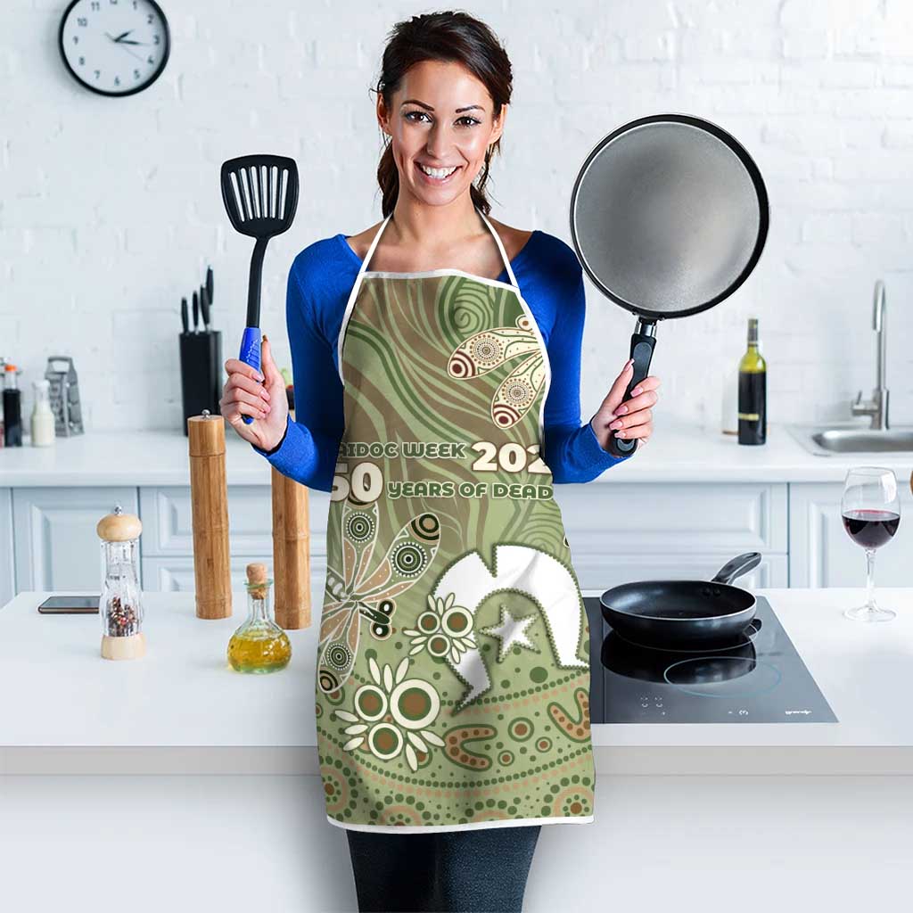 NAIDOC Week 2026 Apron Dragonfly Australian Aboriginal Art