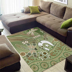 NAIDOC Week 2026 Area Rug Dragonfly Australian Aboriginal Art
