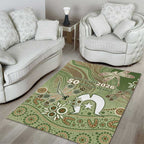 NAIDOC Week 2026 Area Rug Dragonfly Australian Aboriginal Art