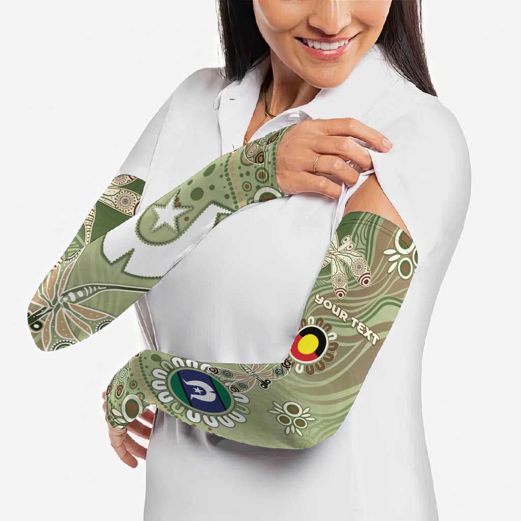 Personalised NAIDOC Week 2026 Arm Sleeves Dragonfly Australian Aboriginal Art