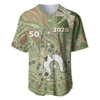 Personalised NAIDOC Week 2026 Baseball Jersey Dragonfly Australian Aboriginal Art