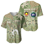 Personalised NAIDOC Week 2026 Baseball Jersey Dragonfly Australian Aboriginal Art