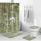 NAIDOC Week 2026 Bathroom Set Dragonfly Australian Aboriginal Art