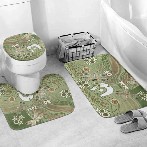 NAIDOC Week 2026 Bathroom Set Dragonfly Australian Aboriginal Art