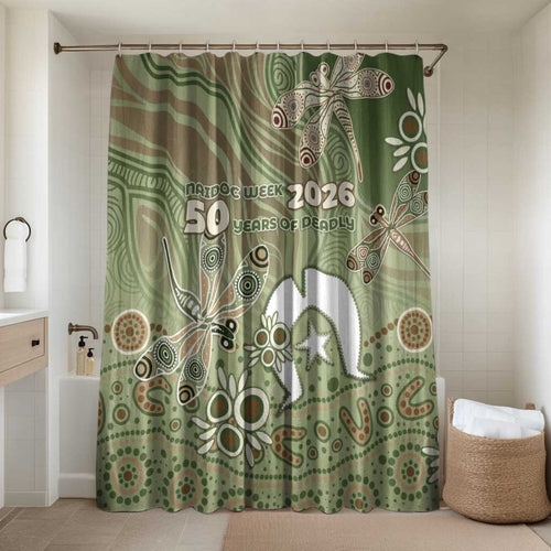 NAIDOC Week 2026 Bathroom Set Dragonfly Australian Aboriginal Art