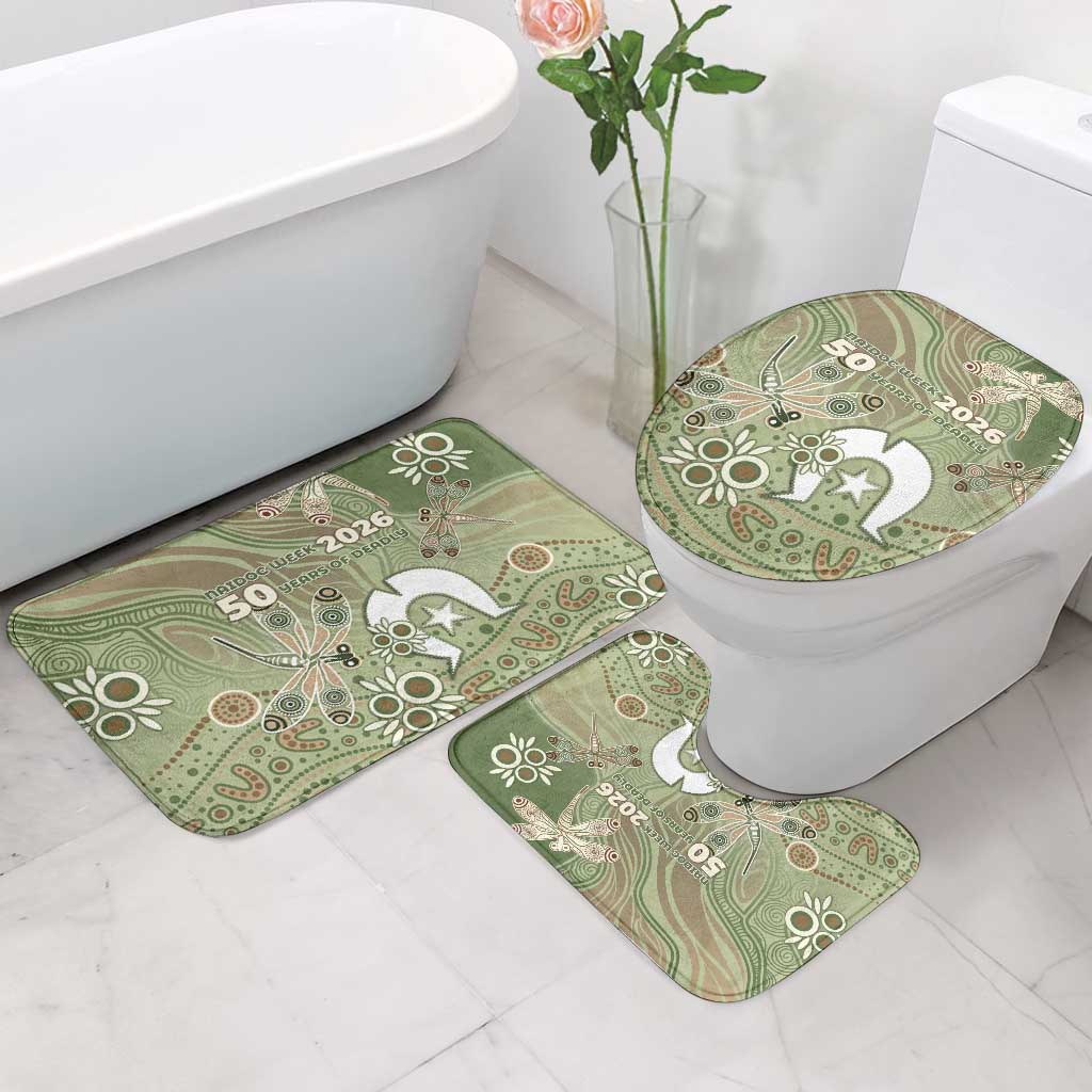 NAIDOC Week 2026 Bathroom Set Dragonfly Australian Aboriginal Art