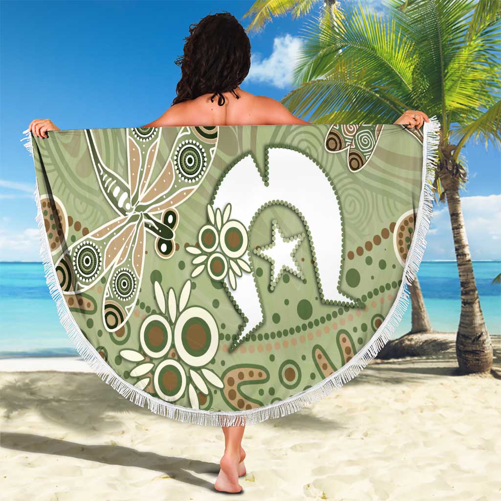 NAIDOC Week 2026 Beach Blanket Dragonfly Australian Aboriginal Art