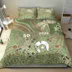 NAIDOC Week 2026 Bedding Set Dragonfly Australian Aboriginal Art