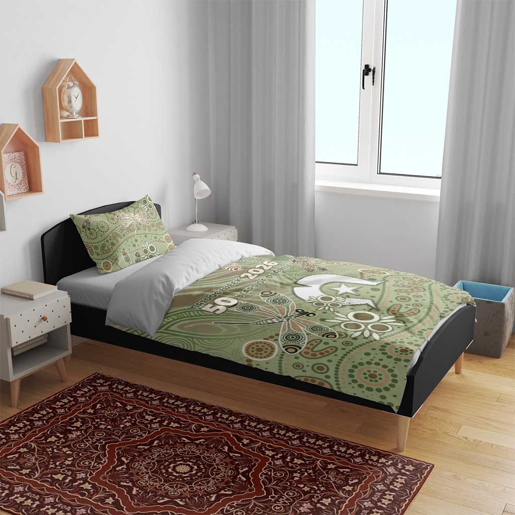 NAIDOC Week 2026 Bedding Set Dragonfly Australian Aboriginal Art