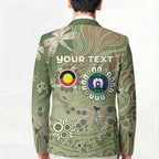 Personalised NAIDOC Week 2026 Blazer Dragonfly Australian Aboriginal Art