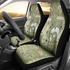 NAIDOC Week 2026 Car Seat Cover Dragonfly Australian Aboriginal Art