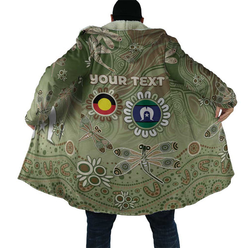 Personalised NAIDOC Week 2026 Cloak Dragonfly Australian Aboriginal Art