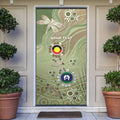 Personalised NAIDOC Week 2026 Door Cover Dragonfly Australian Aboriginal Art