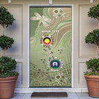 Personalised NAIDOC Week 2026 Door Cover Dragonfly Australian Aboriginal Art