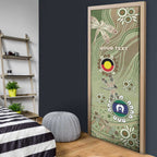 Personalised NAIDOC Week 2026 Door Cover Dragonfly Australian Aboriginal Art