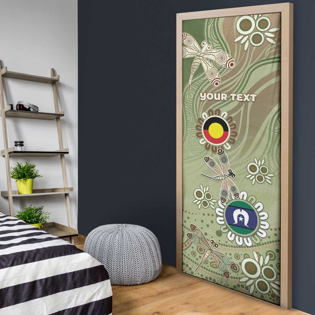 Personalised NAIDOC Week 2026 Door Cover Dragonfly Australian Aboriginal Art