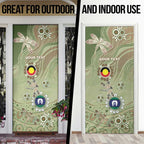 Personalised NAIDOC Week 2026 Door Cover Dragonfly Australian Aboriginal Art