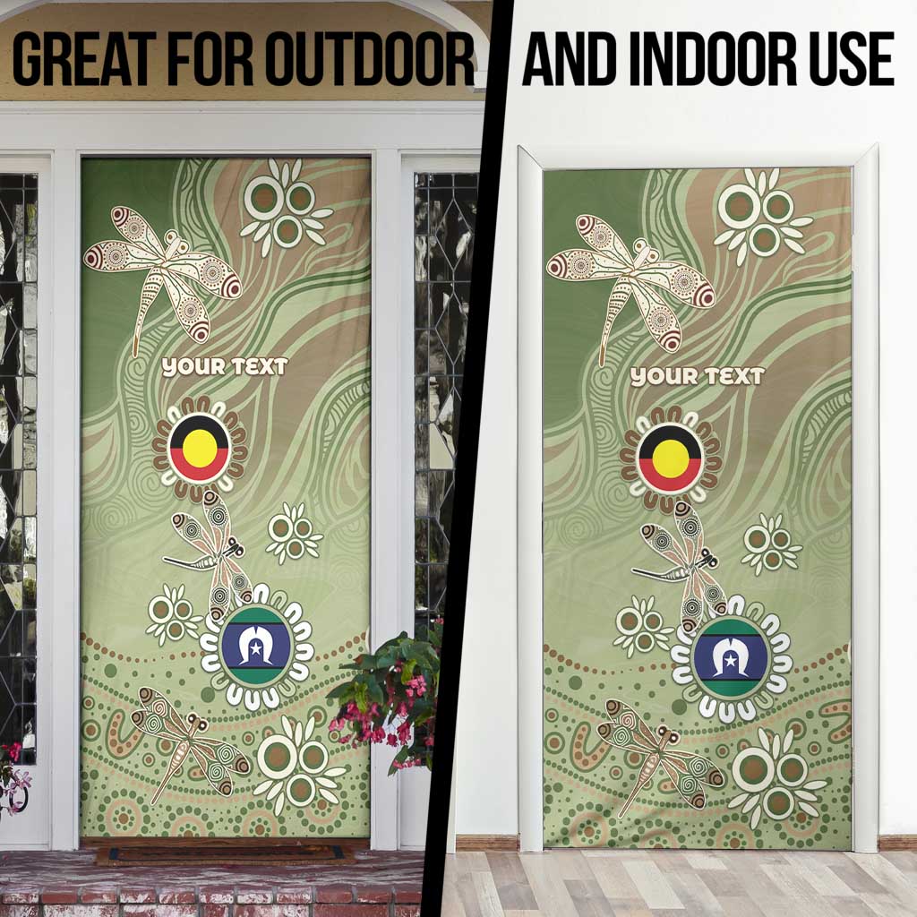 Personalised NAIDOC Week 2026 Door Cover Dragonfly Australian Aboriginal Art
