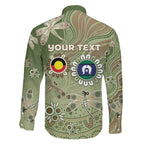 Personalised NAIDOC Week 2026 Family Matching Tank Maxi Dress and Hawaiian Shirt Dragonfly Australian Aboriginal Art