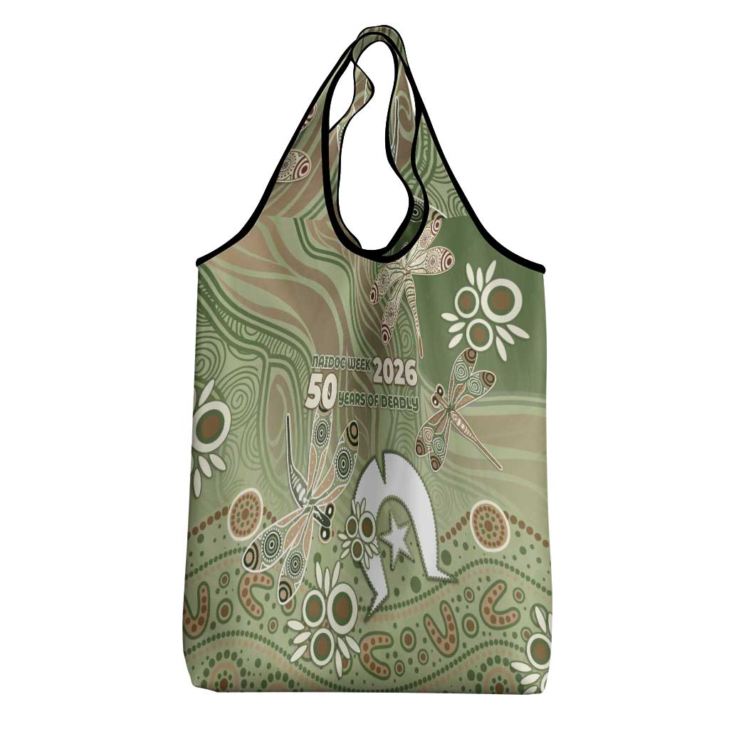 NAIDOC Week 2026 Grocery Bag Dragonfly Australian Aboriginal Art