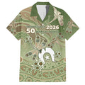Personalised NAIDOC Week 2026 Hawaiian Shirt Dragonfly Australian Aboriginal Art