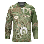 Personalised NAIDOC Week 2026 Hockey Jersey Dragonfly Australian Aboriginal Art