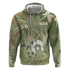 Personalised NAIDOC Week 2026 Hoodie Dragonfly Australian Aboriginal Art