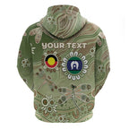 Personalised NAIDOC Week 2026 Hoodie Dragonfly Australian Aboriginal Art