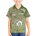 Personalised NAIDOC Week 2026 Kid Hawaiian Shirt Dragonfly Australian Aboriginal Art
