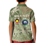 Personalised NAIDOC Week 2026 Kid Polo Shirt Dragonfly Australian Aboriginal Art