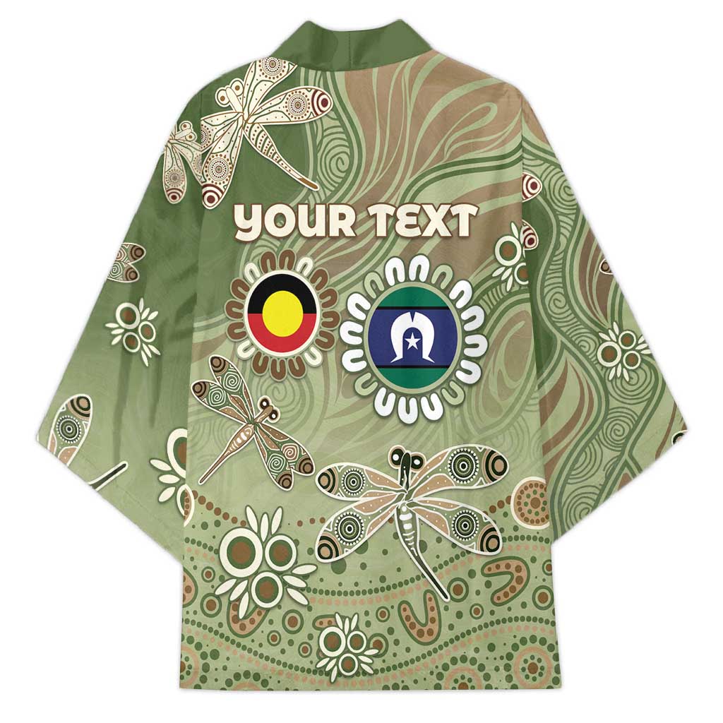 Personalised NAIDOC Week 2026 Kimono Dragonfly Australian Aboriginal Art