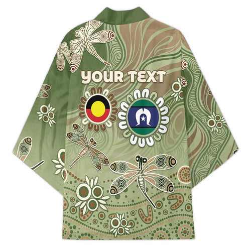 Personalised NAIDOC Week 2026 Kimono Dragonfly Australian Aboriginal Art