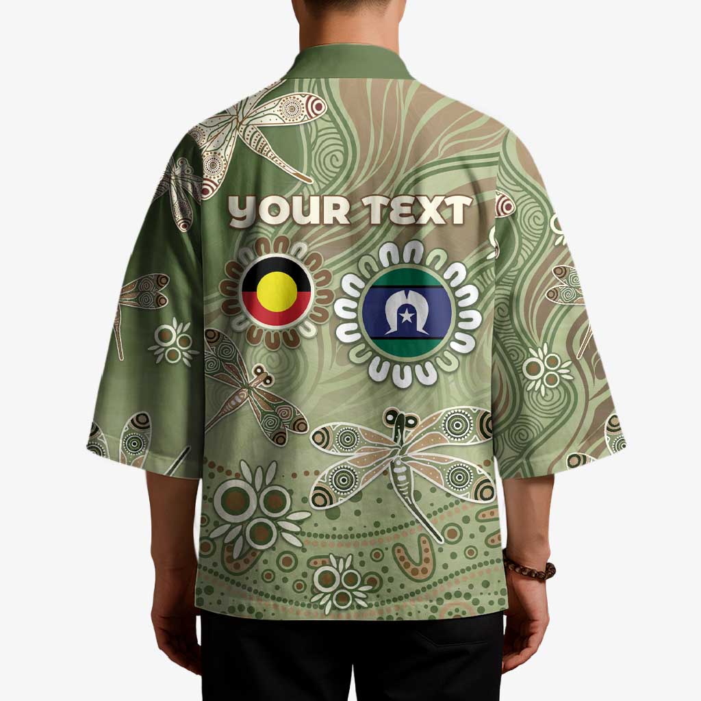 Personalised NAIDOC Week 2026 Kimono Dragonfly Australian Aboriginal Art