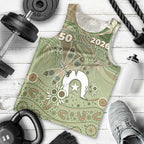 Personalised NAIDOC Week 2026 Men Tank Top Dragonfly Australian Aboriginal Art