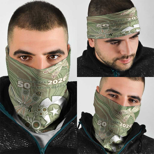 NAIDOC Week 2026 Neck Gaiter Dragonfly Australian Aboriginal Art
