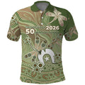 Personalised NAIDOC Week 2026 Polo Shirt Dragonfly Australian Aboriginal Art