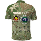 Personalised NAIDOC Week 2026 Polo Shirt Dragonfly Australian Aboriginal Art