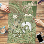 NAIDOC Week 2026 Puzzle Dragonfly Australian Aboriginal Art