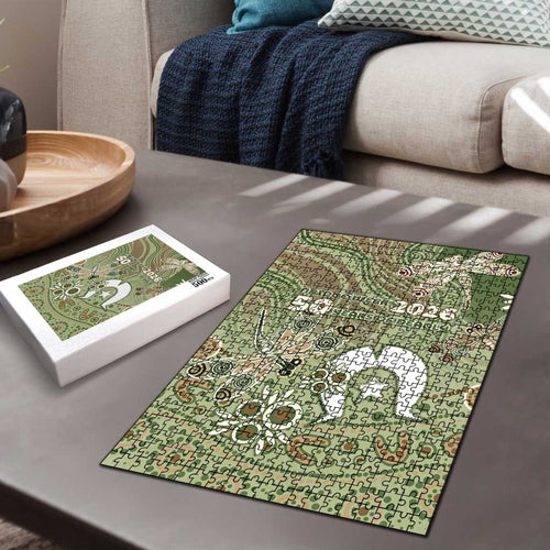 NAIDOC Week 2026 Puzzle Dragonfly Australian Aboriginal Art